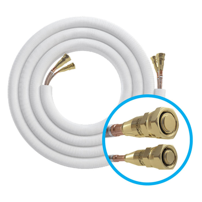 MRCOOL 35 ft. Pre-Charged 3/8" x 3/4" No-Vac Quick Connect Line Set for Central Ducted and Universal Series | NV35-3834 Available Now