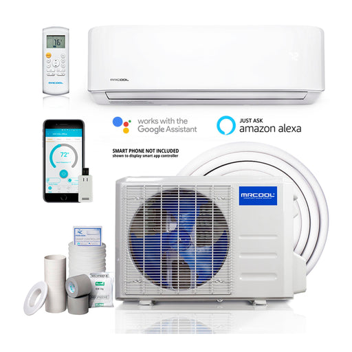 Buy MRCOOL Advantage 4th Gen 12K BTU, 21.4 SEER2 Ductless Mini Split Air Conditioner and Heat Pump | A-12-HP-230C