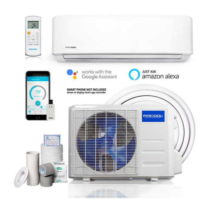 Buy MRCOOL Advantage 4th Gen 12K BTU, 21.4 SEER2 Ductless Mini Split Air Conditioner and Heat Pump | A-12-HP-230C